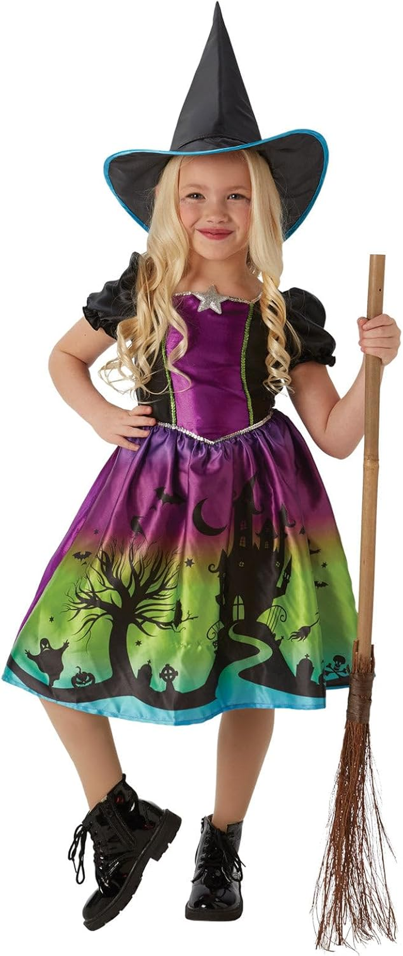 Ombre Witch Costume for Kids image number 2