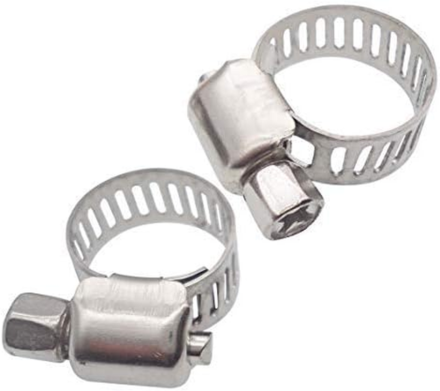 DIGITEN Home Brewing and Winemaking Silicone Tubing, 10Mm(3/8 Inch) ID X 13Mm(1/2 Inch) OD, 10 Ft, High Temp Food Grade Tube, Flexible Hose Pipe with Stainless Worm Gear Hose Clamps image number 1