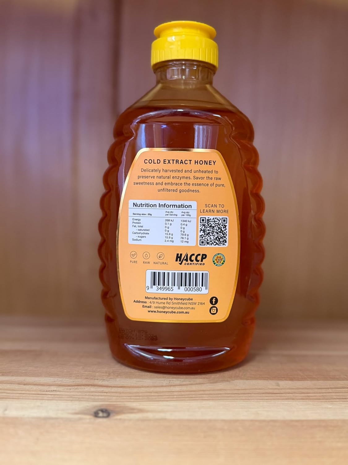 Honey Cube Squeezable Raw Honey 1 Kg image number 1
