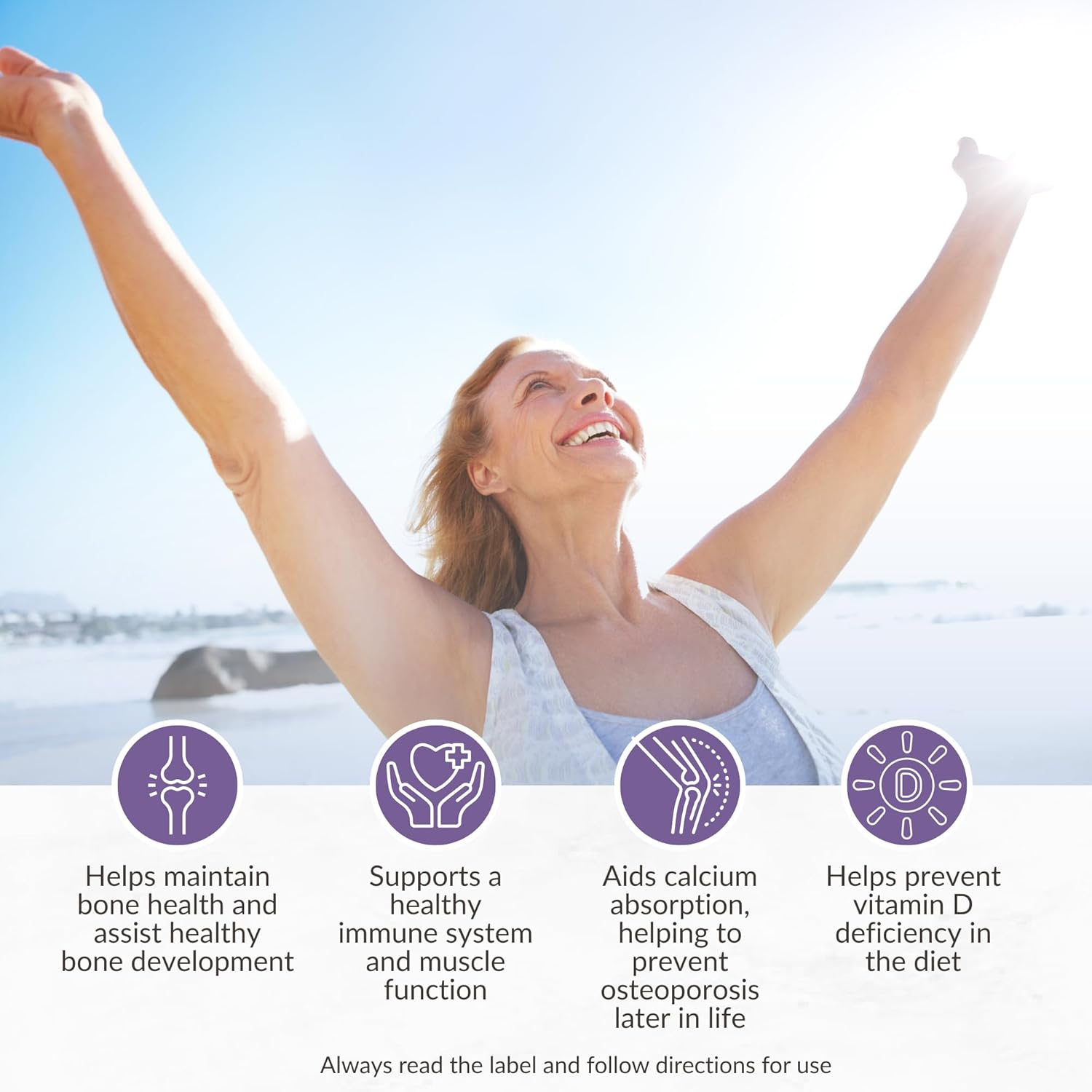 Vitamin D3 1000IU | Colecalciferol 25 Micrograms | 240 Capsules | One-A-Day | Supplement for Vitamin D Deficiency | Immune System Support | Bone Health | 240 Serves - MICRONUTRITION image number 1