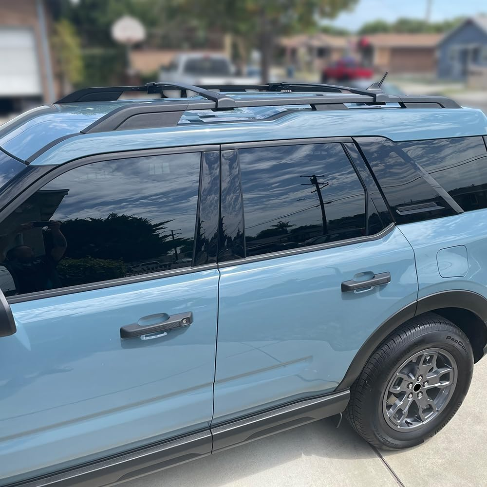 HEKA Roof Rack Cross Bars Compatible with Ford Bronco Sport (On Road) 2020-2026 Base & Big Band Rails Models for Kayak Luggage Ski Bike Carrier image number 3