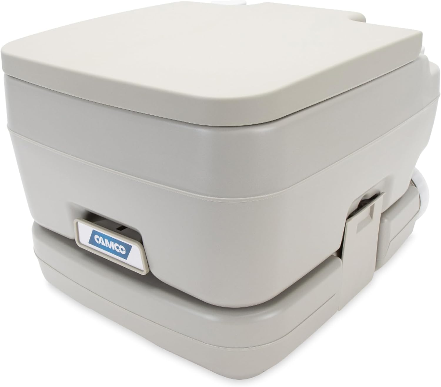 Camco Portable Travel Toilet - Features Bellow-Type Flush and Sealing Slide Valve to Lock-In Odors and Protect against Leakage-| Lightweight and Compact, 2.6 Gallon (41531) image number 6
