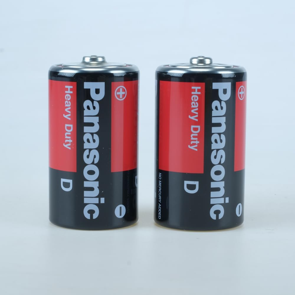 Panasonic D Heavy Duty Batteries 2-Pieces image number 2