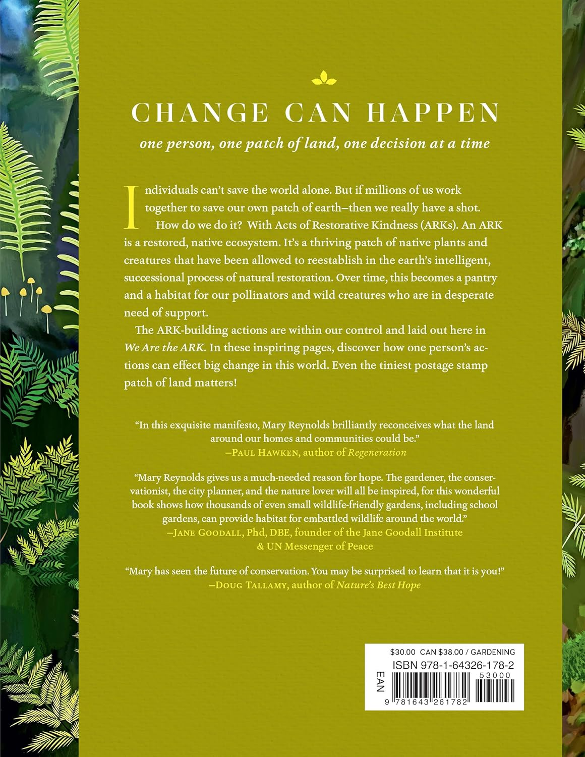 We Are the ARK: Returning Our Gardens to Their True Nature through Acts of Restorative Kindness image number 1