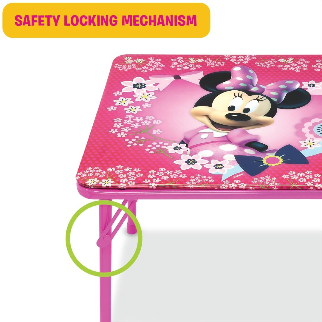 Minnie Mouse Blossoms & Bows Jr. Activity Table Set with 1 Chair image number 6