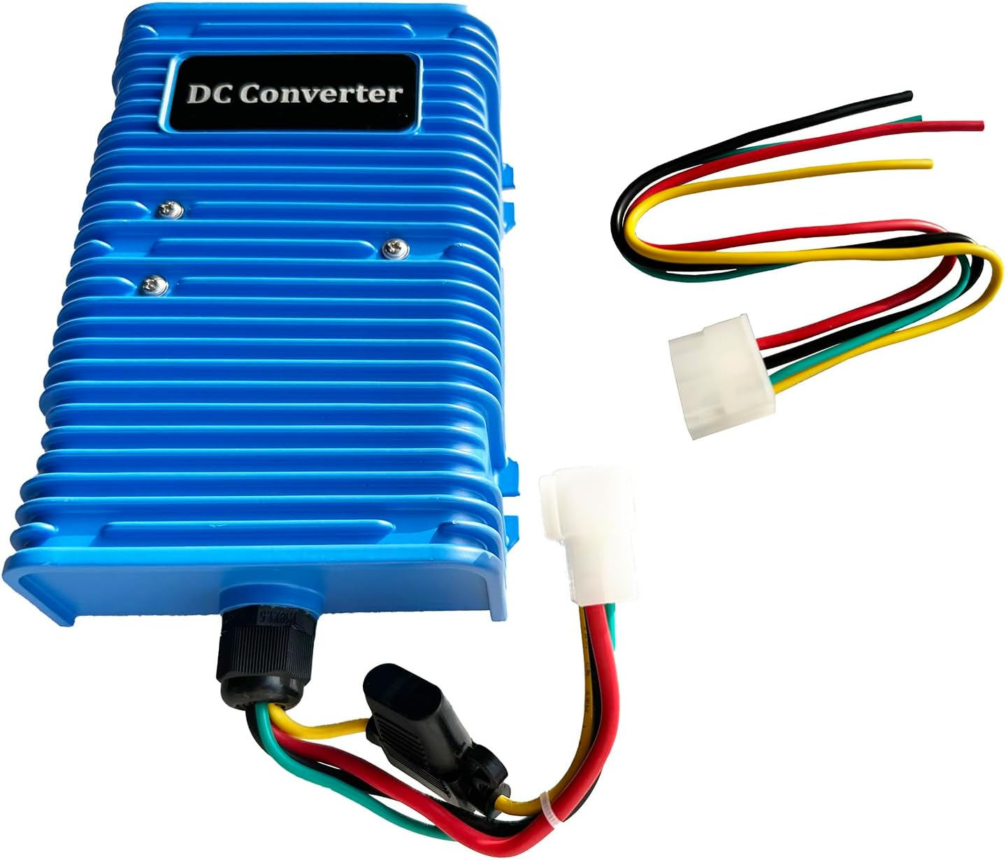 Golf Cart Voltage Reducer DC Converter 36V or 48V to 12V / 30 Amp 360 Watts with Dual Power Source image number 5
