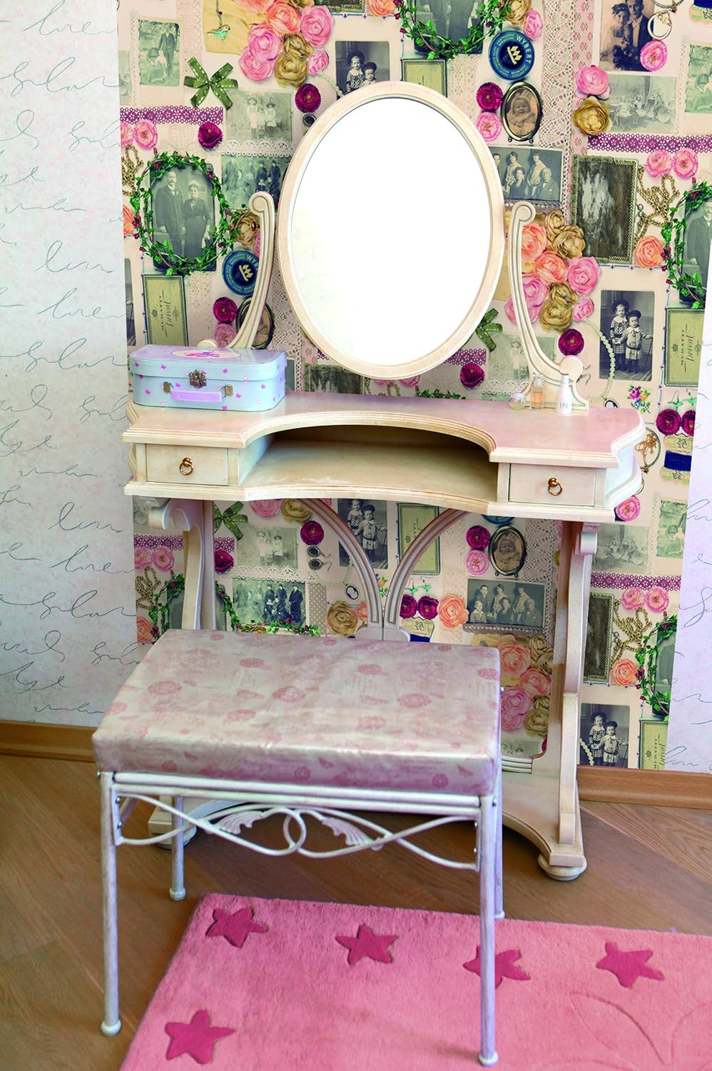 D-C-Fix 346-0623 Decorative Self-Adhesive Film, Vintage Photographs, 17" X 78" Roll image number 5