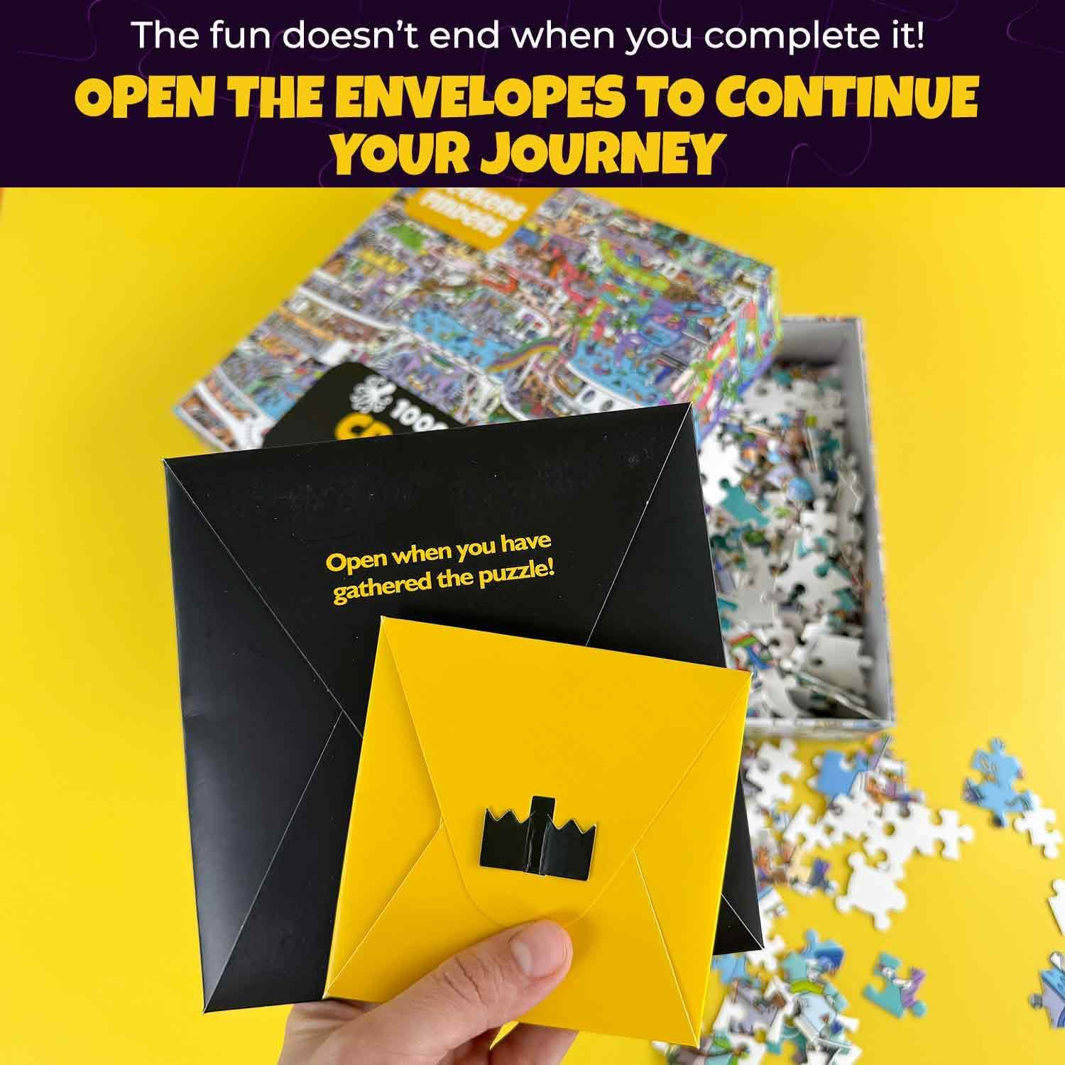 QUOKKA 1000 Piece Jigsaw Puzzle for Adults Cruise Vistas &ndash; Premium Box Packaging with Extra Fun Challenges, Stunning Scenic Animal Puzzle, Perfect for Relaxation, Creativity & Gift Giving - Cruise image number 4