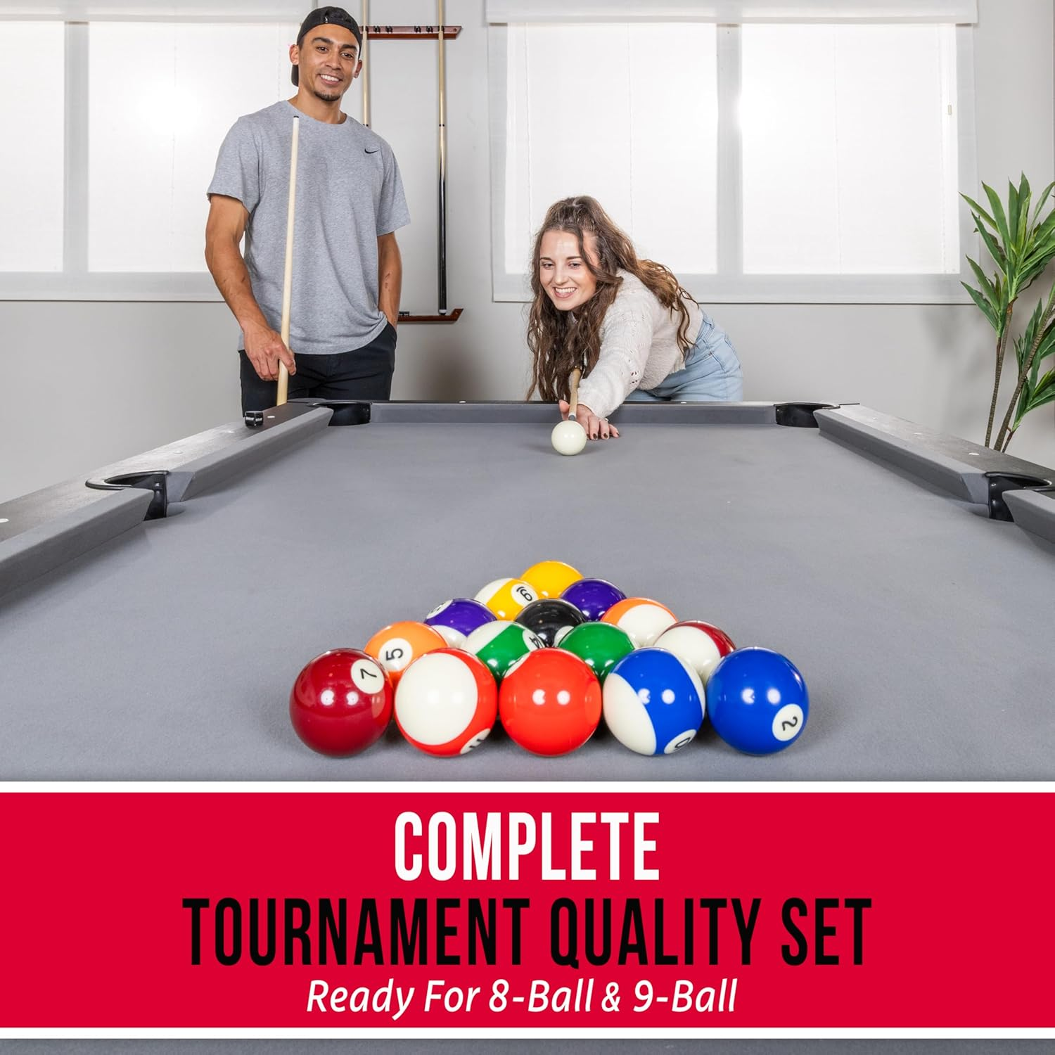 Gosports Regulation Billiards Balls Complete Set of 16 Professional Balls image number 5