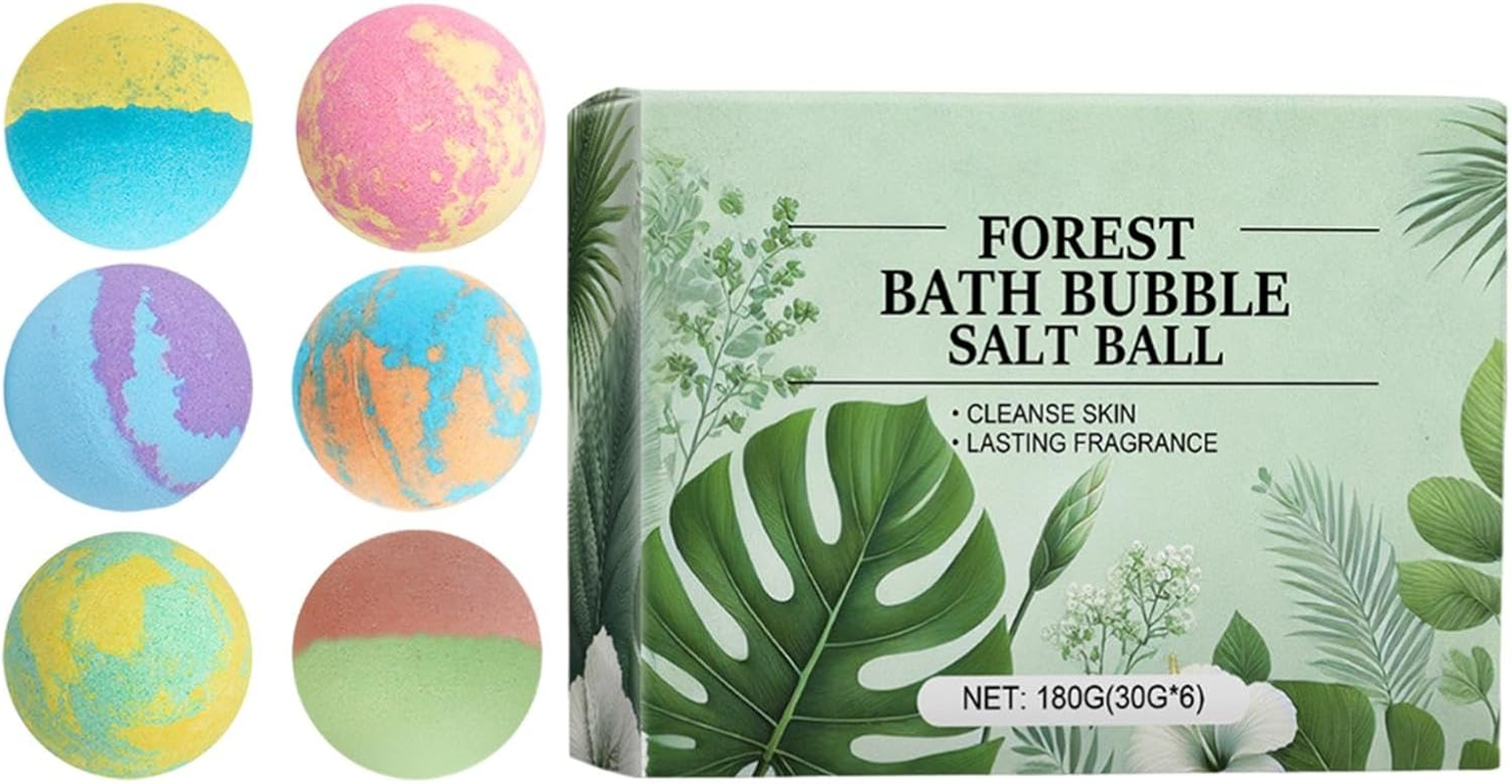 Shower Ball - Convenient Bath Balls | Easy to Use Bath Bubble Salt Ball | Natural Bubble Bath Balls for Relaxation Moisturizing, Suitable for Women, Kids and Men image number 3