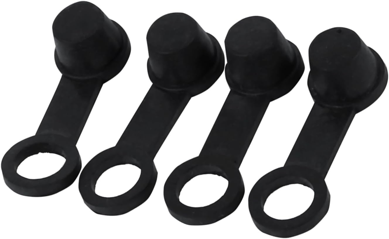Dust Cover Replacement, Brake Bleed Nipple Cover, Black for Cars Motorcycle image number 1