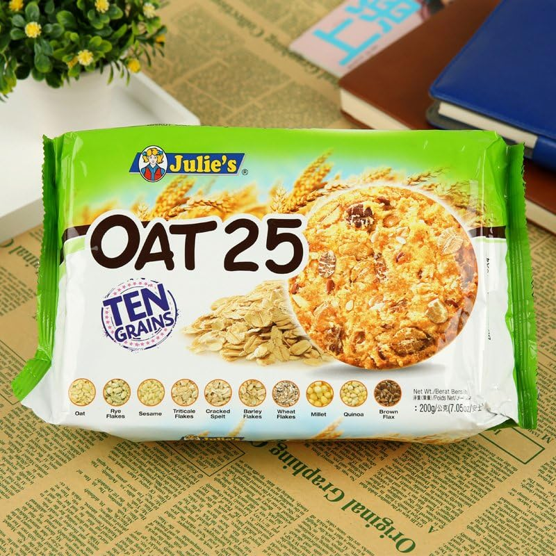 Julies Oat 25 Ten Grains Cookie, 200 G image number 6