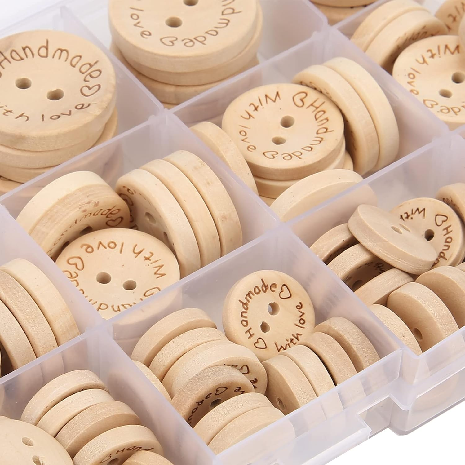 Sewing Buttons, Waterproof and Durable Wooden Buttons for Children'S Clothing Decoration for DIY Crafts image number 6