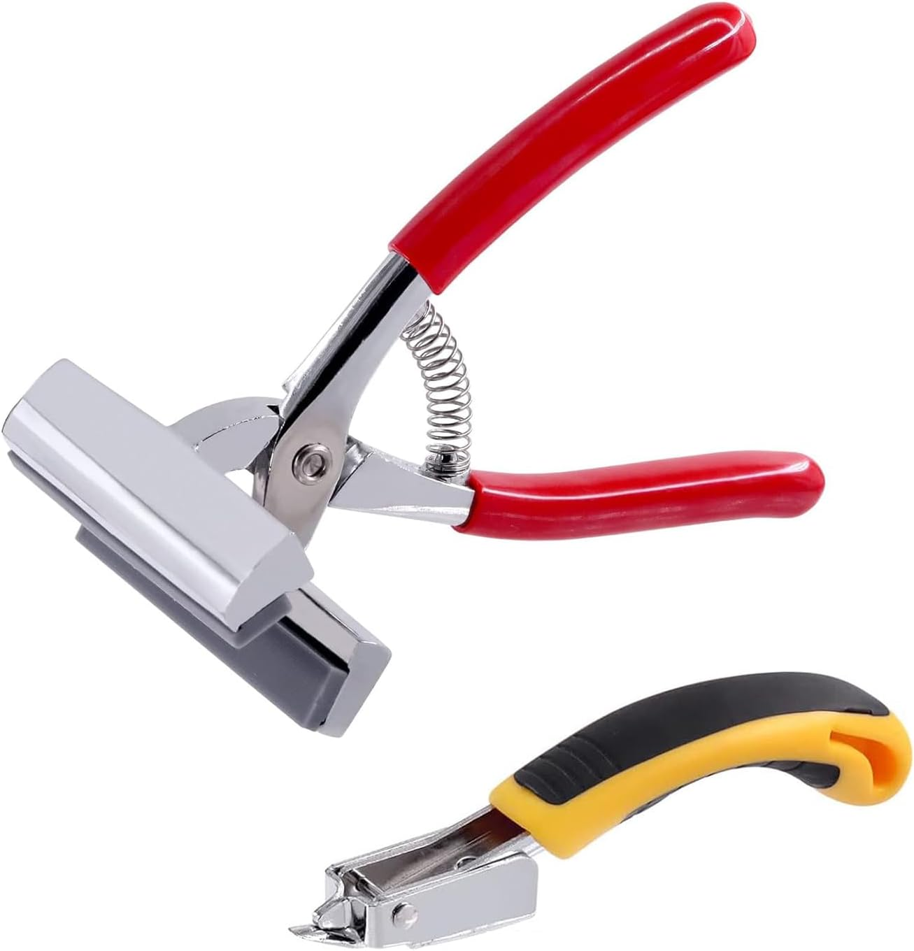 Canvas Stretcher Pliers with Staple Remover, Canvas Stretching Pliers with Spring Return Handle, Stainless Steel Canvas Stretching Pliers for Art Oil Painting Canvas image number 3