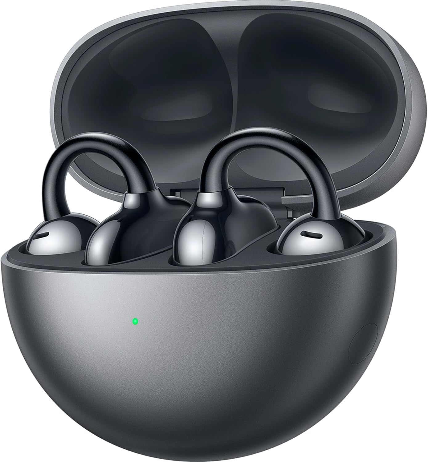 HUAWEI Freeclip Wireless Earbuds, Black, Ground-Breaking Aesthetic Design, Open-Ear Listening, Feather-Light Wearing, AI Crystal-Clear Call, Long Battery Life - AU - Freearc - Grey image number 7