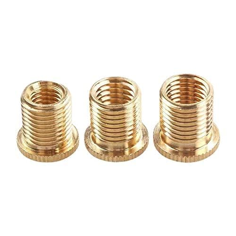 3PCS Shift Knob Thread Adapters Universal M8 X 1.25, M10 X 1.25, M10 X 1.5 ID (To M12 X 1.25 OD) Thread Gear Shifter Knob Screw HTRACING image number 3