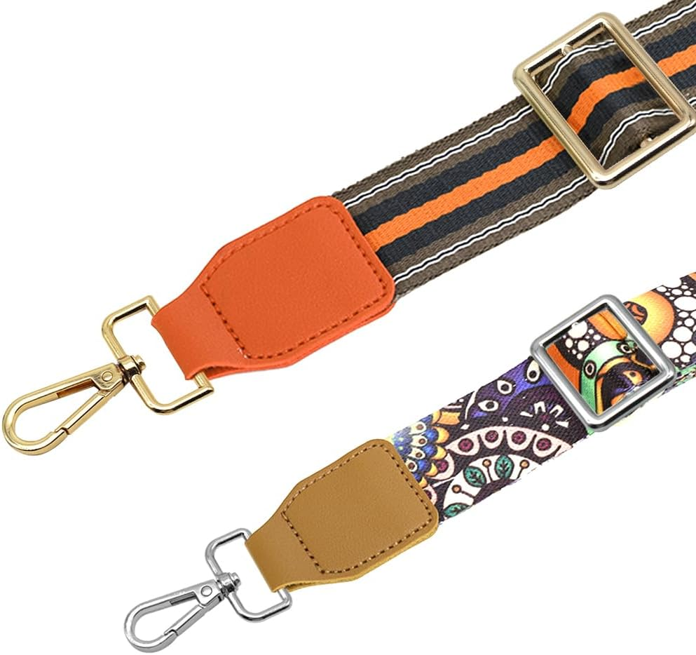 30 Pcs D Rings for Purse Bag, AFUNTA Hardware Purse Heavy Duty Swivel Snap Hooks and Tri-Glide Slide Buckles for Bag Making Buckles Craft (25Mm/31Mm) image number 4