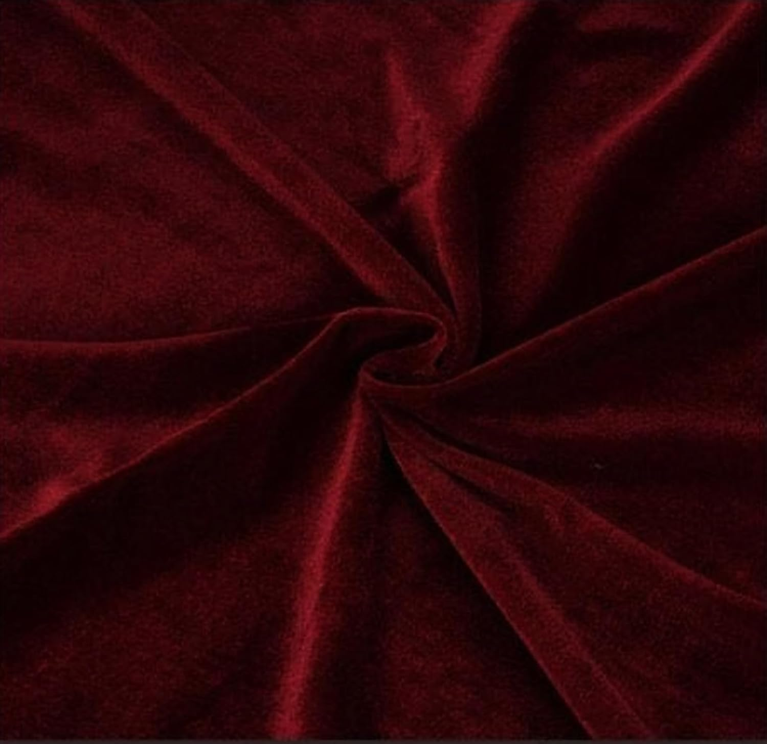 Luxury Velvet Upright Piano Half Cover, Beauties Factory Burgundy Red Dust Proof Protection with Tassels Fits Standard Upright Pianos image number 1