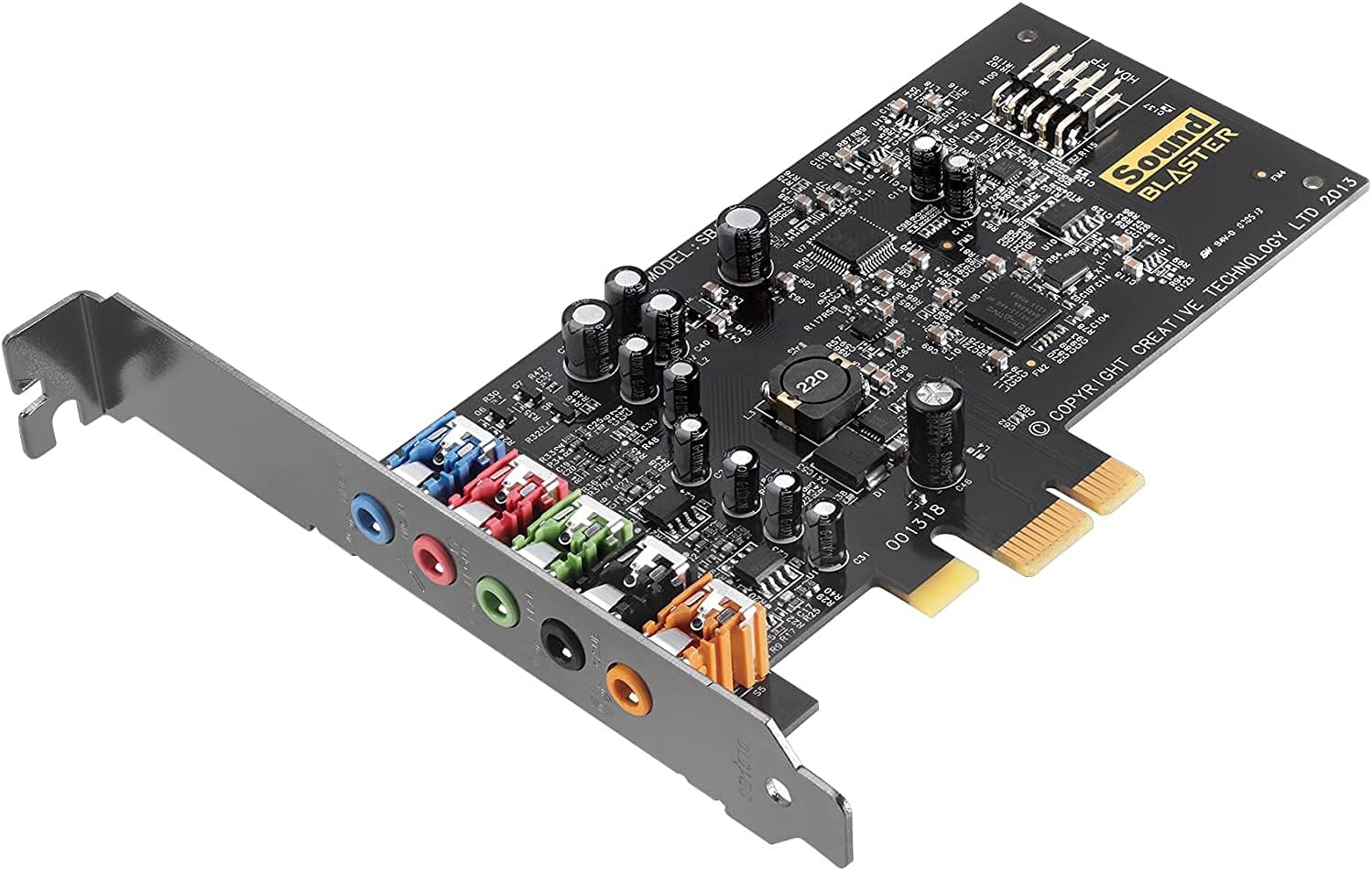 Creative Sound Blaster Audigy FX 5.1 Pcie Sound Card with SBX Pro Studio image number 1