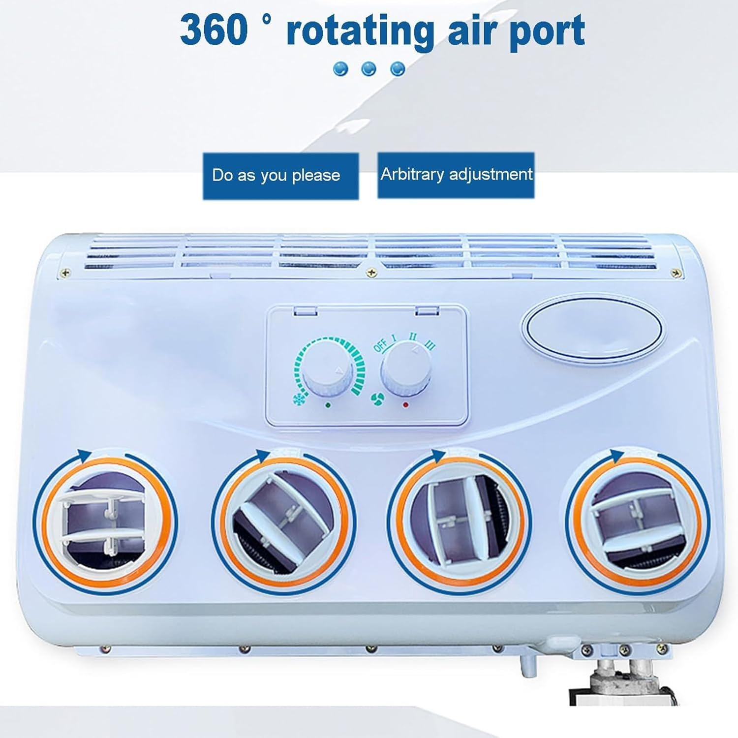 12V DC Air Conditioner Unit for Truck, RV, Bus, Excavator, Agricultural Vehicle, Car image number 5