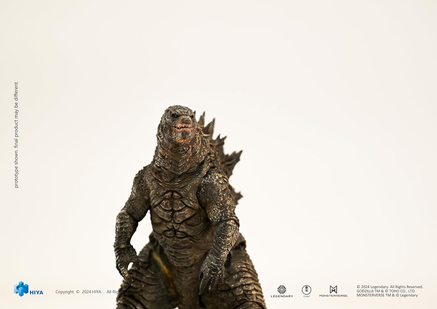 Hiya Toys Godzilla X Kong: the New Empire &ndash; Gozilla Re-Evolved Exquisite Series Previews Exclusive Action Figure
