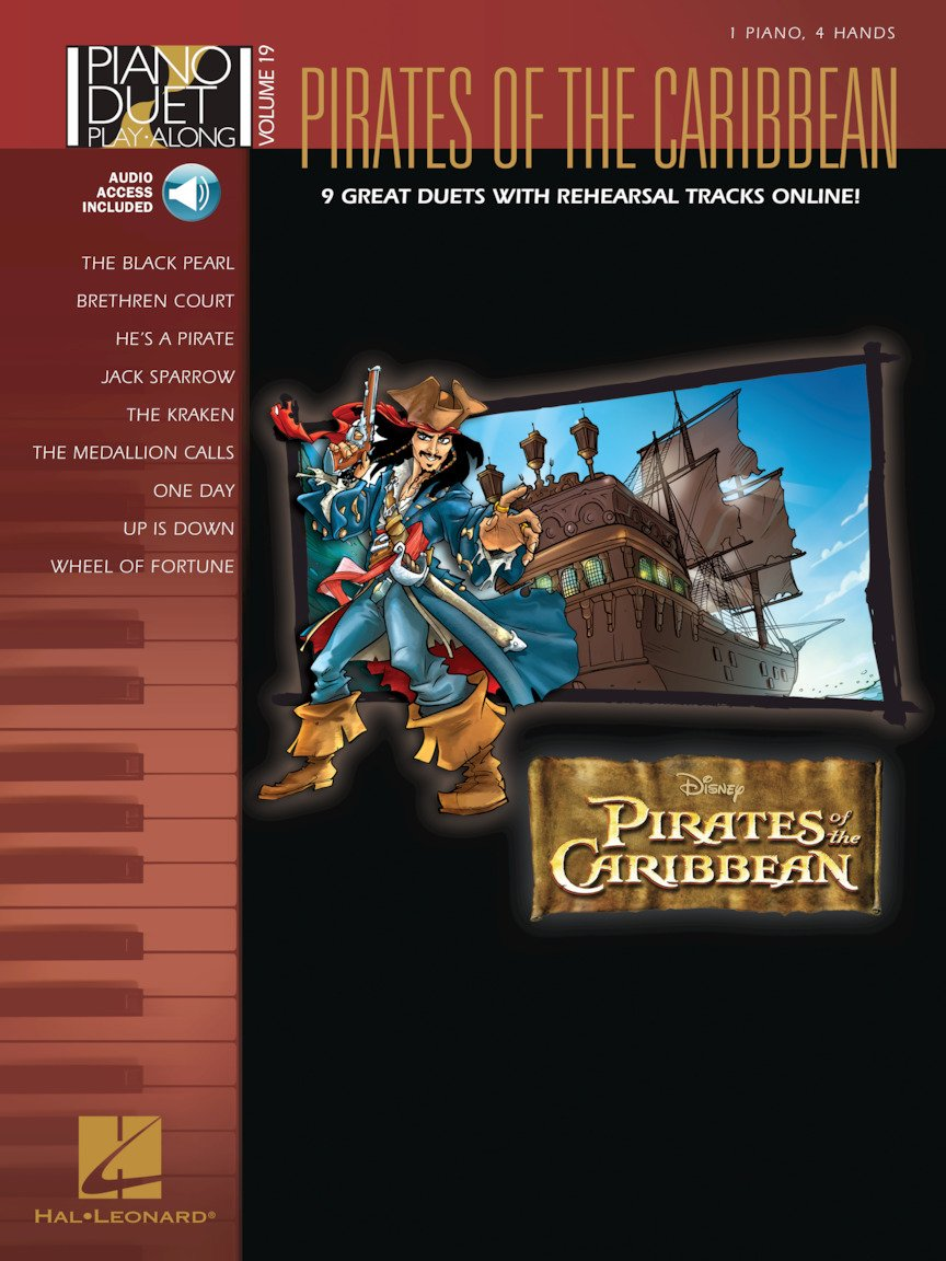 Pirates of the Caribbean - Piano Duet Play-Along Volume 19 Book/Online Audio: Piano Duet Play-Along Volume 19 Nfmc 2020-2024 Selection image number 1