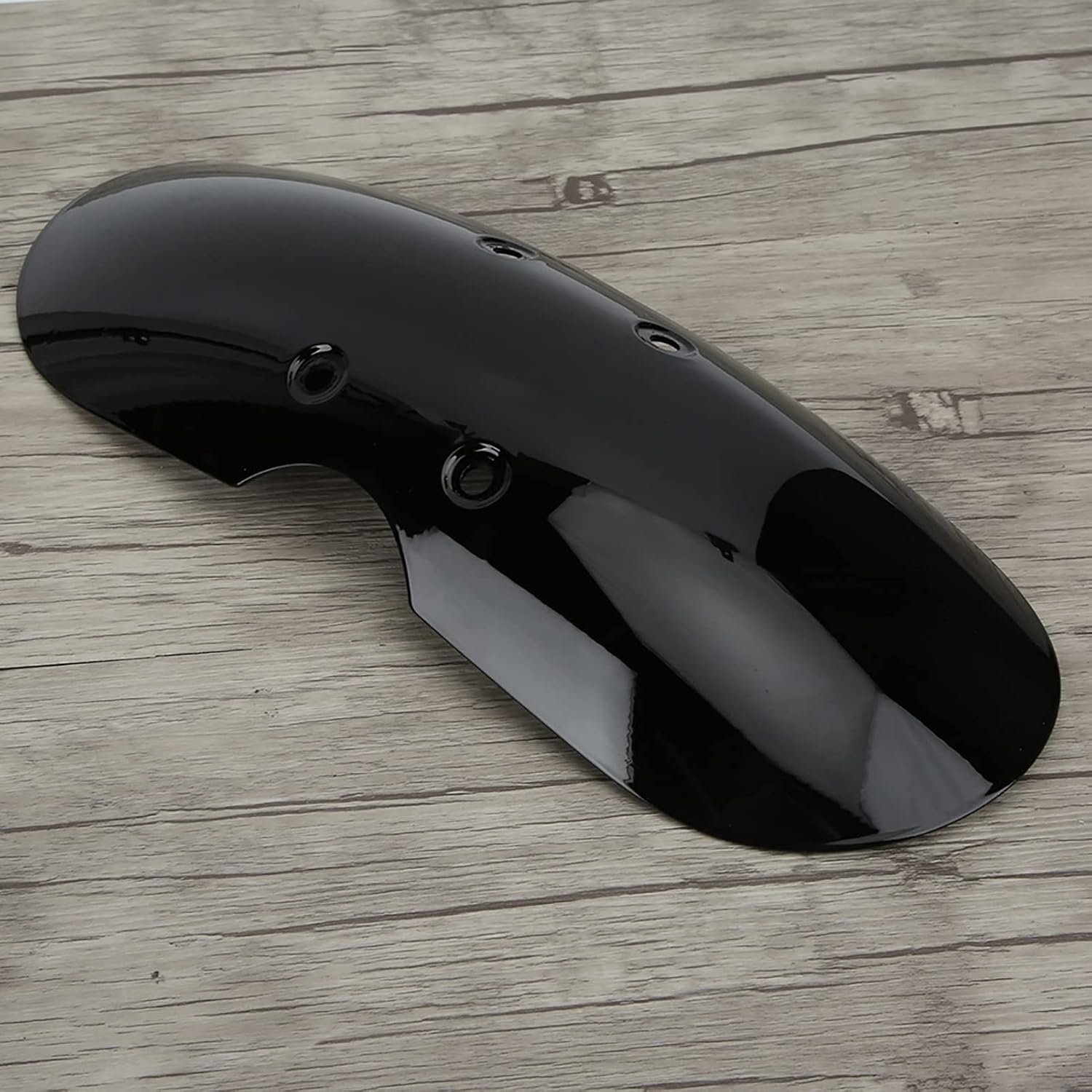 Motorcycle Front Fender Mudguard for Bonneville T100 Thruxton 900 2001-2016 - ABS Black Direct Replacement Fender, Air Cooled Models(Glossy Black) image number 1