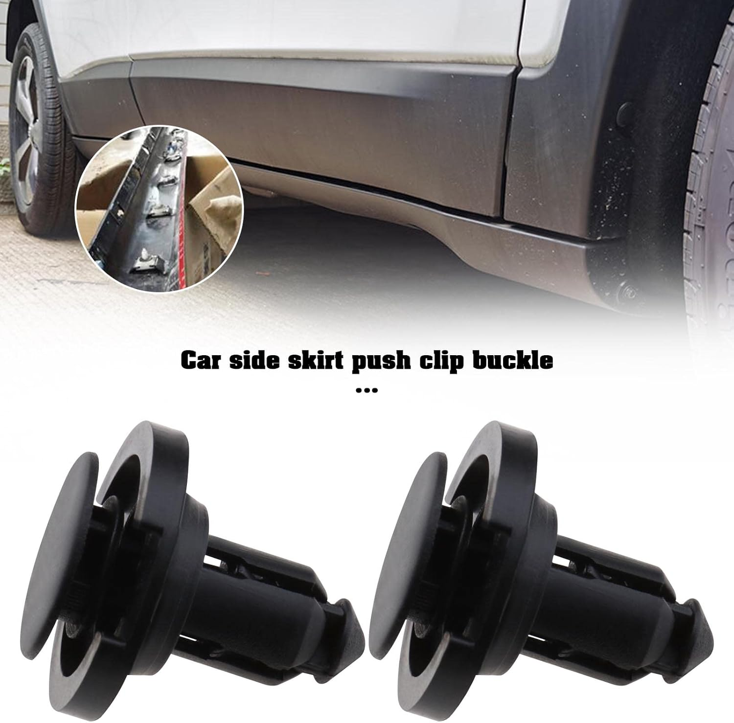 Emagtech 10PCS Car Side Skirt Push Clips 909140020 909140055 Compatible with Impreza 00-07 WRX Sti Bumper Clips Trim Fasteners Plastic Rivet Splash Shield Retainers image number 5