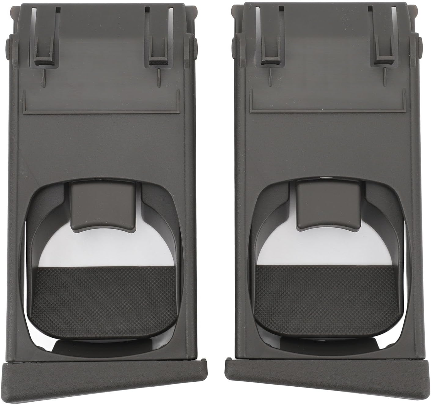 Front Dashboard Cup Holder, Dashboard Cup Holder 25042561-TGK707 Practical, Stylish Look 2 Pieces for Hilux Vigo 2005 to 2015 (Grey) image number 6