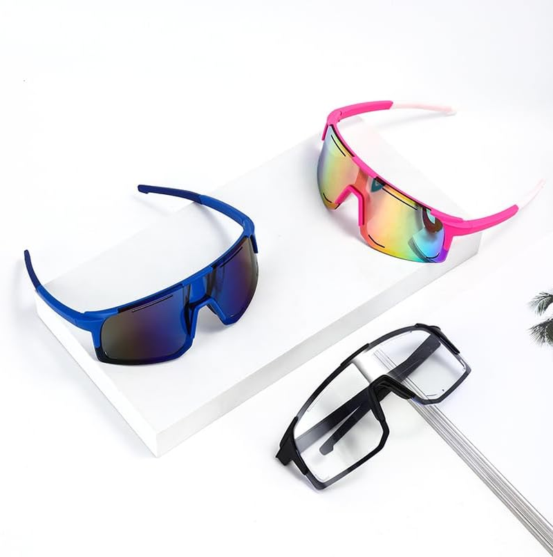 Polarized Sports Sunglasses for Women and Men, UV400 Outdoor Cycling Hiking Fishing Running Driving Goggles image number 2