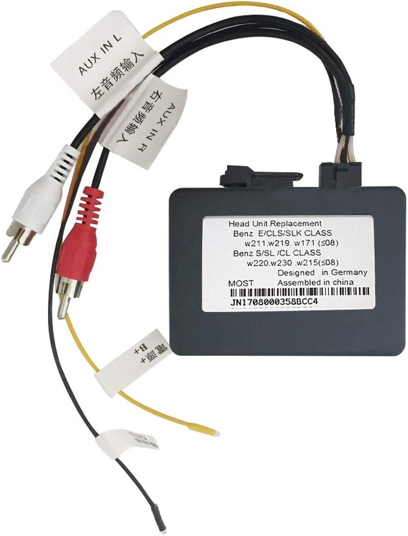 Car Stereo Radio Optical Fiber Decoder Most Box for Mercedes Benz CL CLS E S SL SLK W211 W219 for Bose for Harman Kardon Sound System image number 2