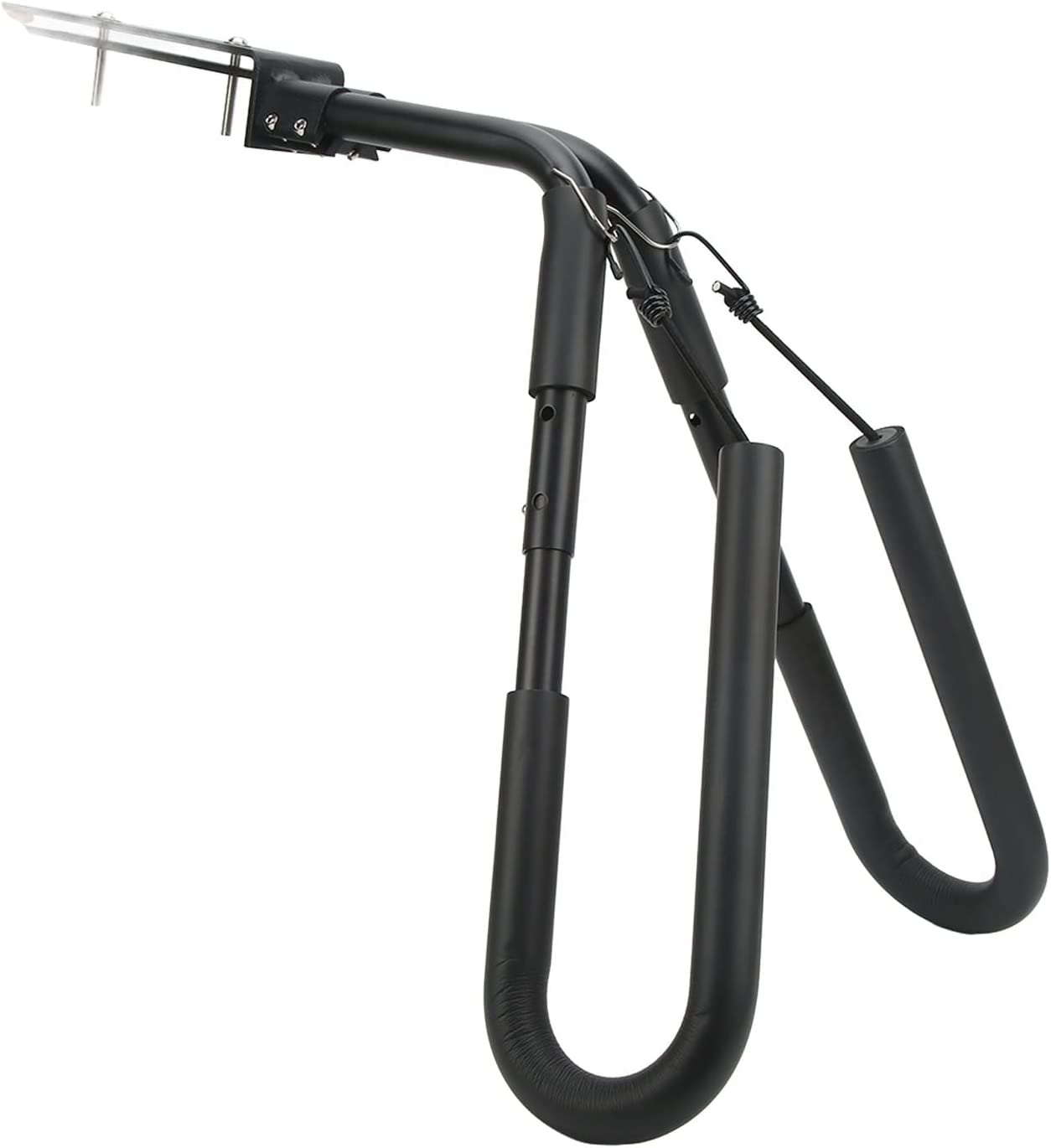 Moped Surfboard Racks, Aluminum Alloy Removable Surf Board Carrier for Sports, Outdoors, Portable Longboard Storage Rack for Electric Bikes, Motorbike, Motorcycle