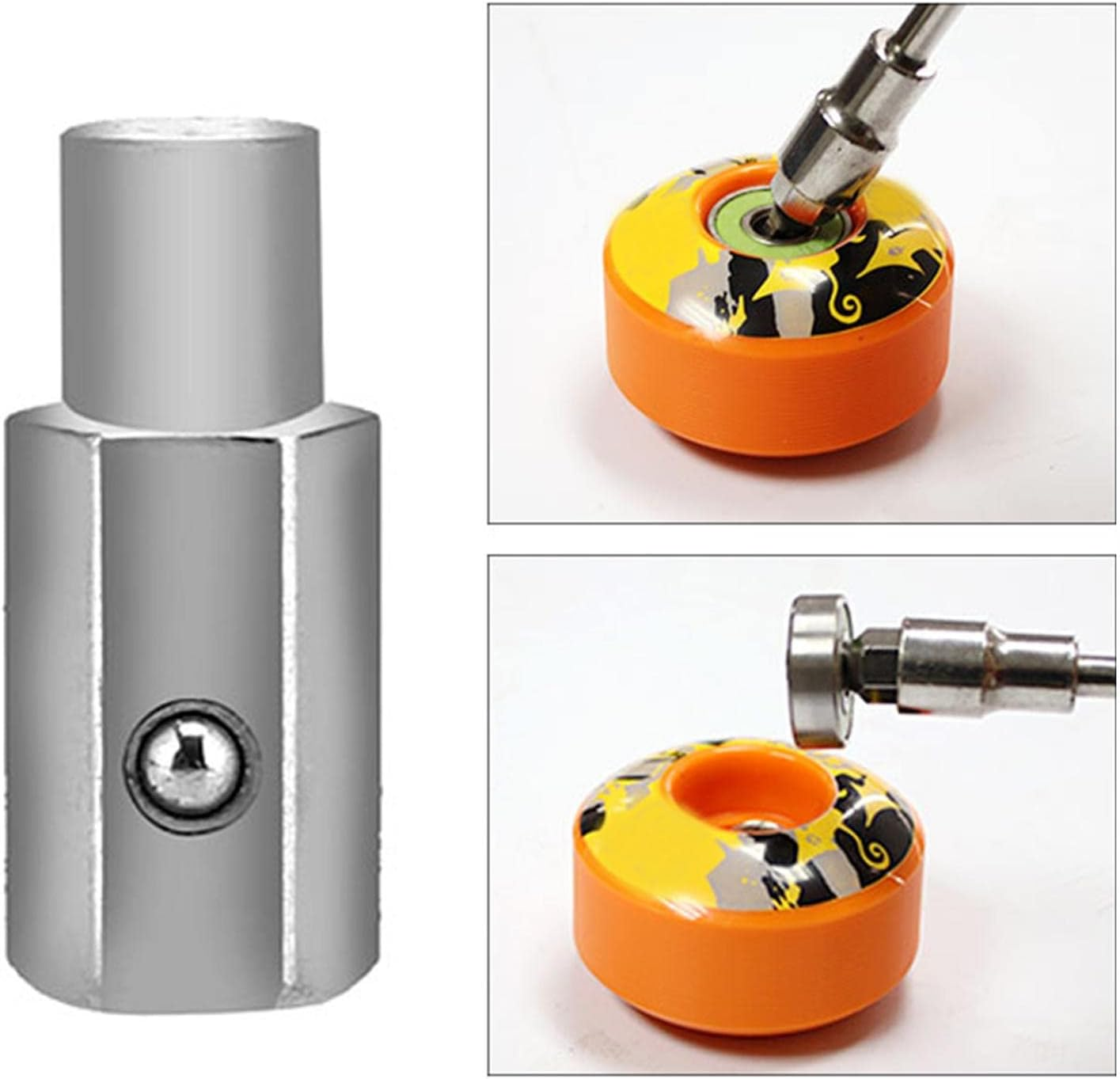 TENOL Portable Skateboard Accessory Set with Multi-Tool and Screwdriver image number 3