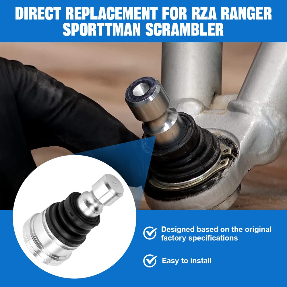7061220 Upper and Lower Front Ball Joint Compatible with Polaris RZR 570 800 900 All Models Ranger Sportsman Scrambler Replace 7061187 7081505 7081580 7081666 7081924 42-1037 image number 6