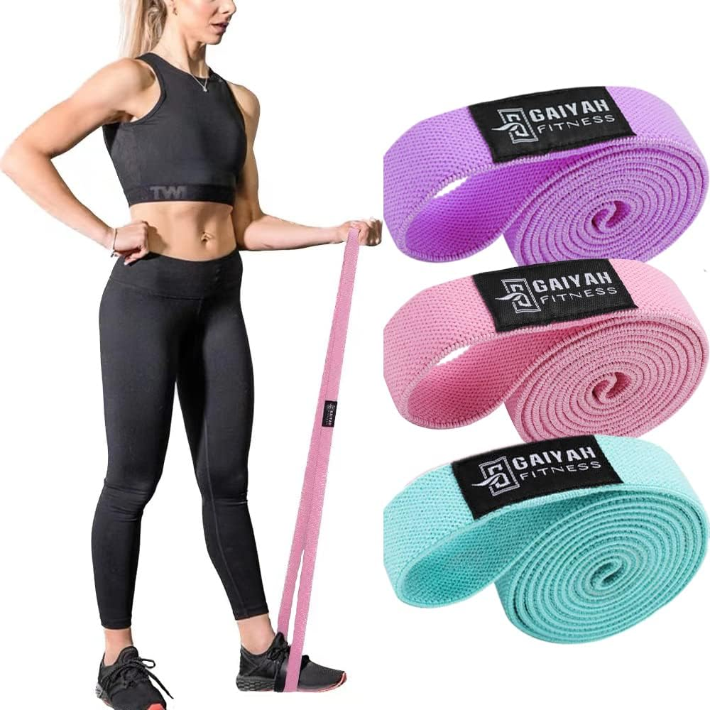 Resistance Bands Long - Full Body Resistance Bands Set Body Bands for Working Out Large Loop Resistance Bands for Full Body Workout, Pull up Assistance,Weight Training Set of 3