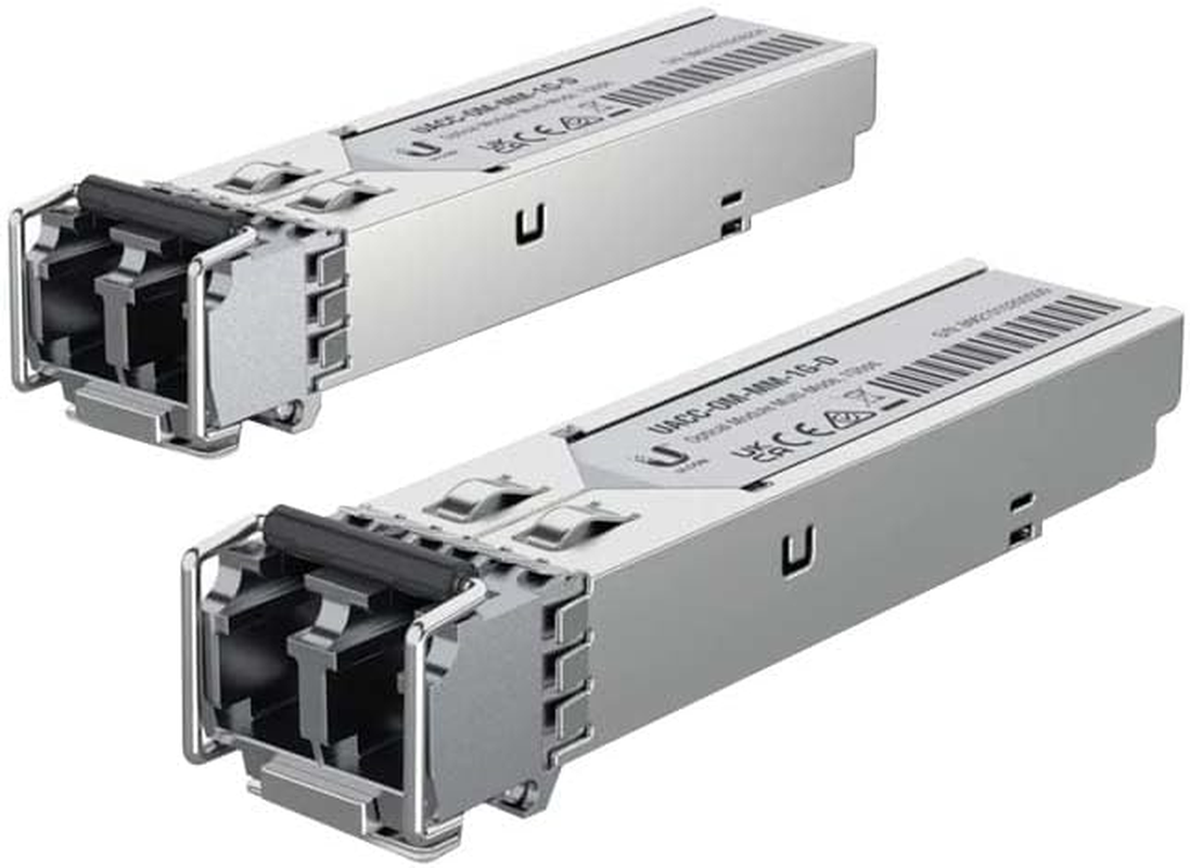 Ubiquiti Ufiber SFP 1Gbps 550M Distance Multi-Mode Fiber Module 2-Pieces image number 1