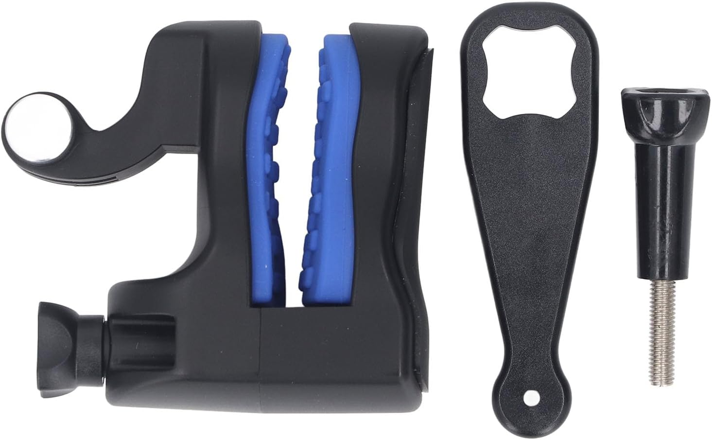 Motorcycle Helmet Chin Mount for Action Camera, POV Recording Adjustable Helmet Camera Mount for Action and More (Without Phone Mount) image number 1