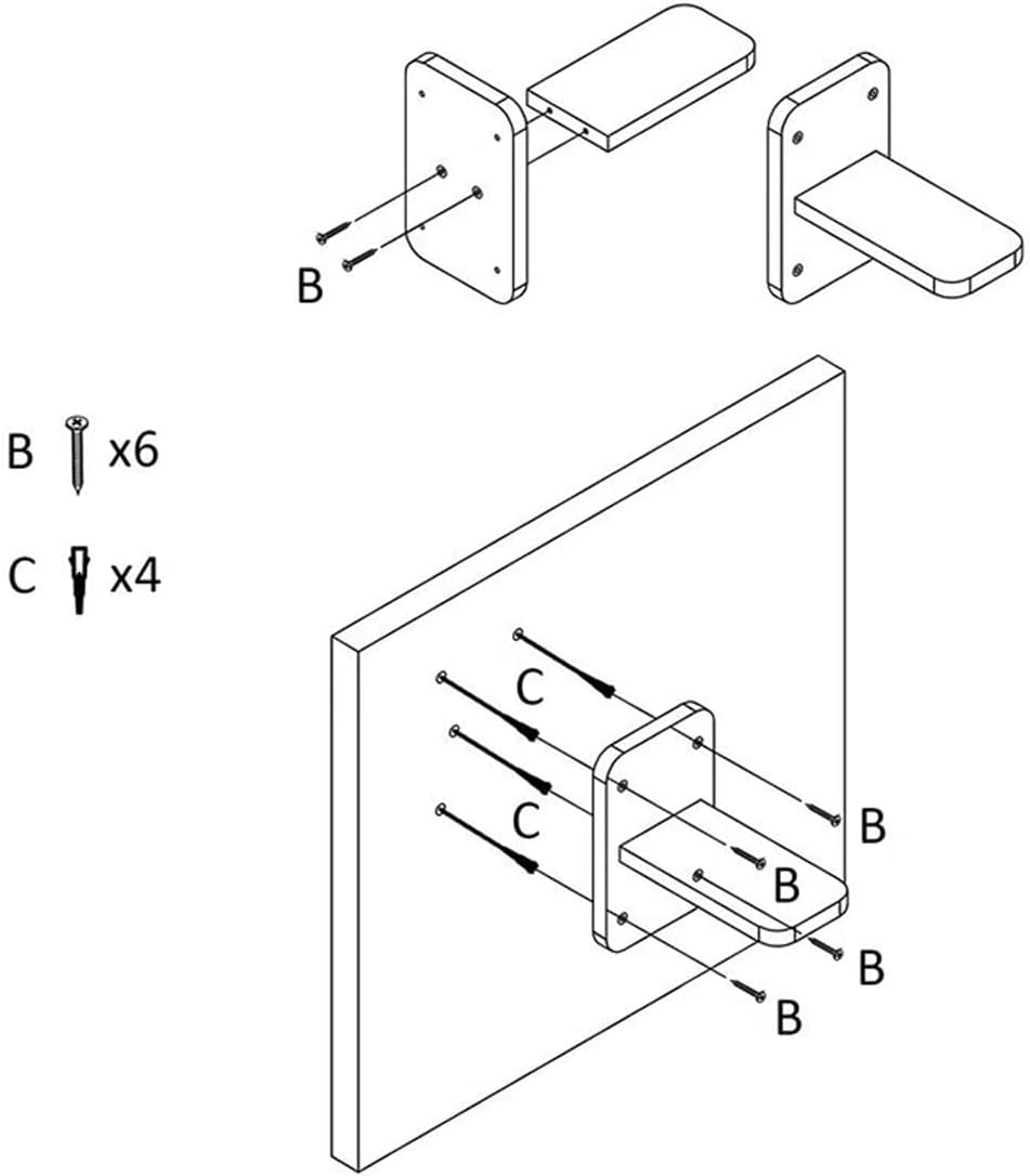 AIMALL Deluxe Cat Climbing Rope Rack, Solid Wood Large Cat Ladder with Jumping Platform, Durable 59In Rope Ladder for Active Cats, Easy Installation image number 2