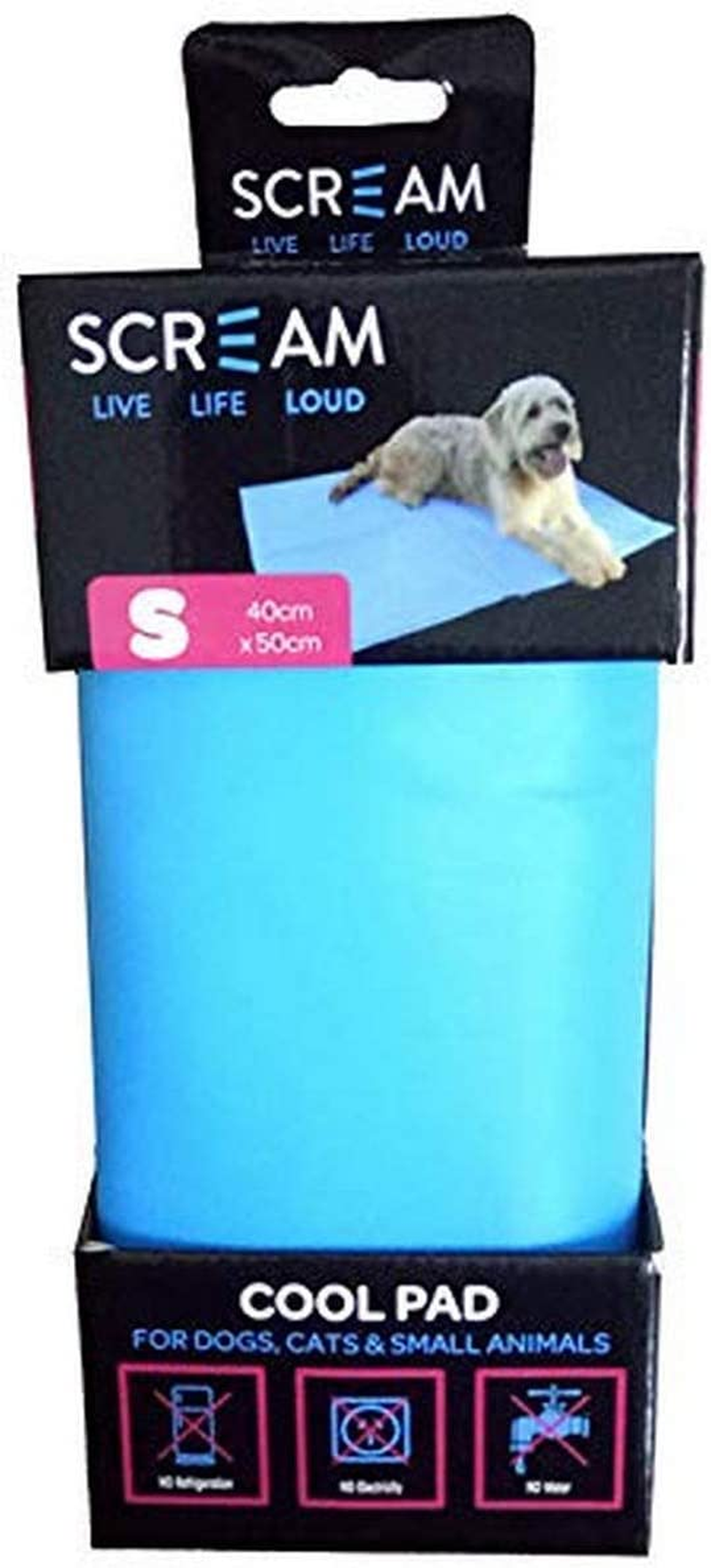 Scream 62-SCP04042 Cool Pad, Loud Blue, 40X50Cm- Small image number 1