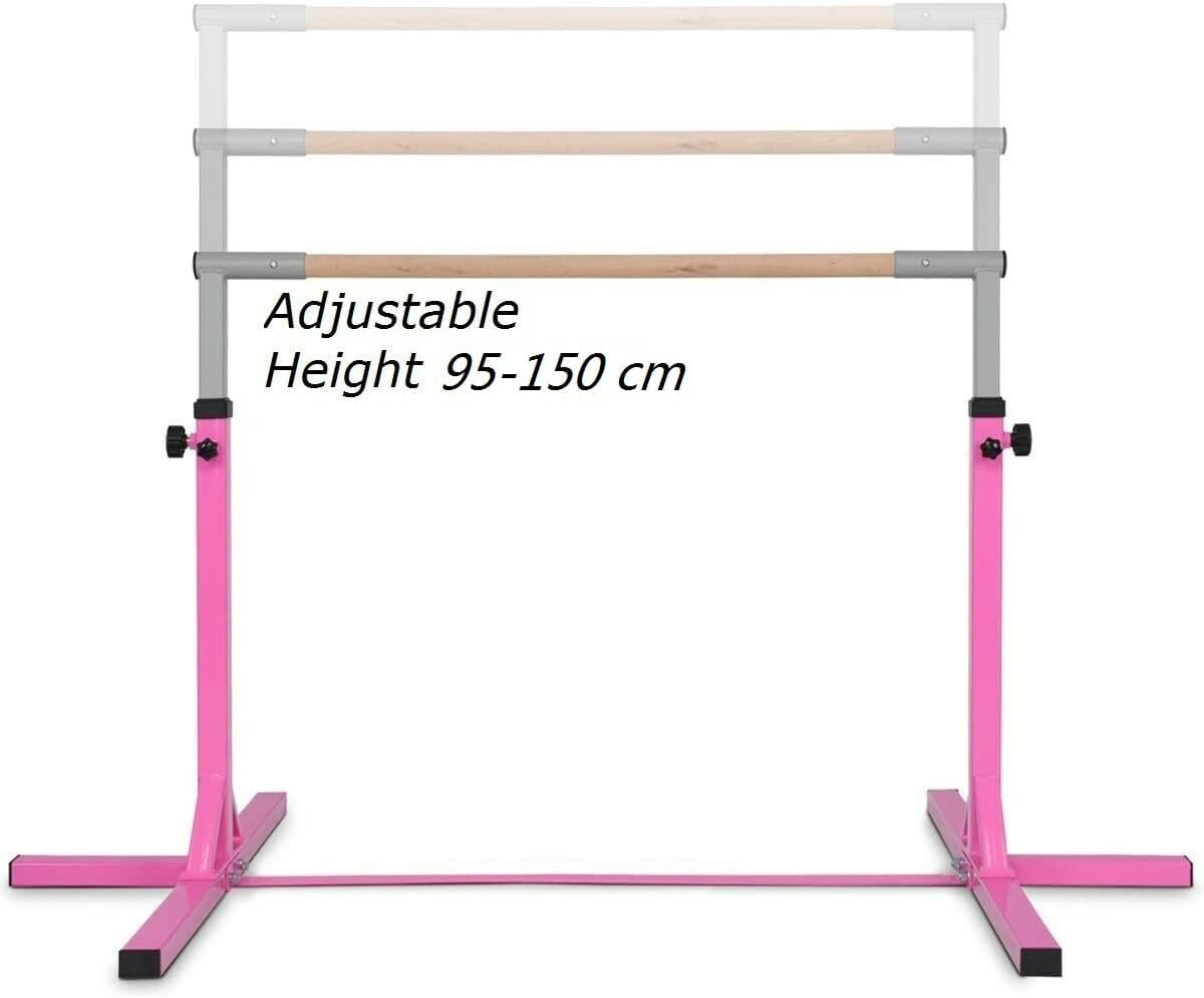 Kids Gymnastic Training Bar Expandable Gym Horizontal Kip Equipment image number 5