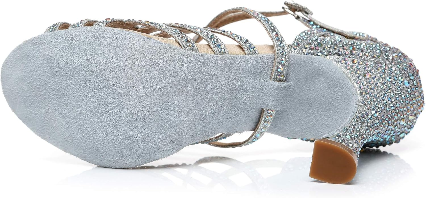 Women'S Dance Shoes Dance Shoes Latin Salsa Glitter image number 4