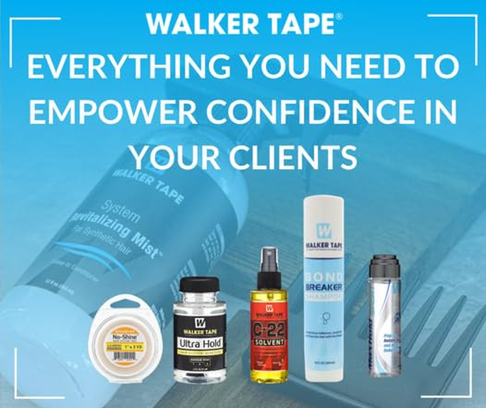 Walker No Shine Double Sided 1" X 3 Yard Tape Roll