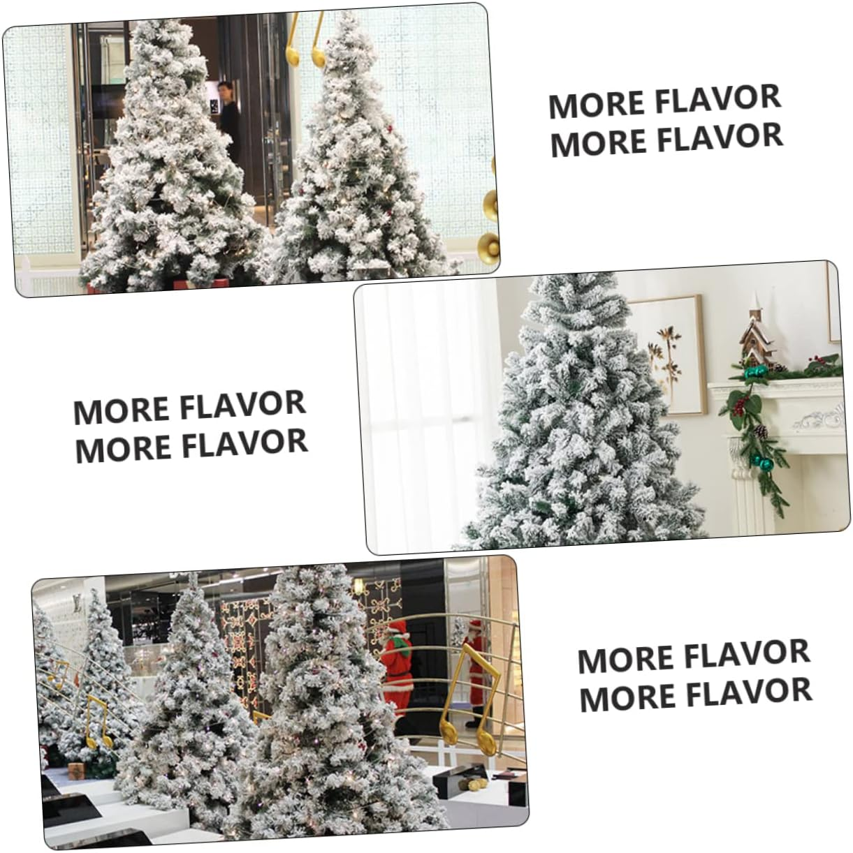 Christmas Tree Storage Bag Christmas Fake Snow Decoration Minichristmas Tree Xmas Tree Decoration image number 6