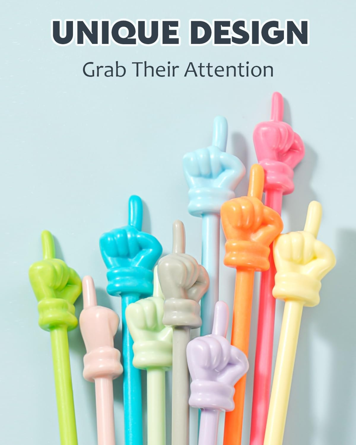 10Pcs Finger Pointer for Classroom, Reading Pointers for Kids, Hand Pointing Stick, Teaching Finger Class Pointer for Teachers, Classroom Teacher Must Haves Supplies Essentials image number 6