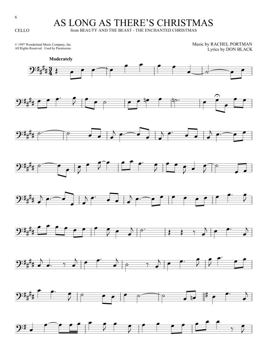 101 Christmas Songs Cello Sheet Music Songbook Holiday Classics for Beginners Intermediate Players Includes Silent Night Jingle Bells White Christmas Joy to the World: for Cello image number 3