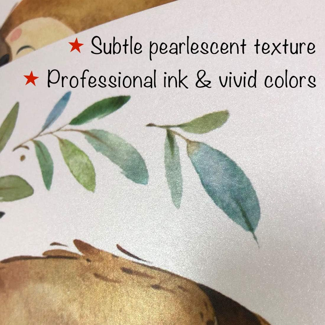 SUUURA-OO Lovely Inspirational Words Texture of Dreams Watercolor Sea Marine Life Art Print Set of 4 (8&rdquo;X10&rdquo;), Sea Turtle Seahorse Fish Whale Jellyfish Wall Poster, Blue Ocean Theme Nursery Kids Room Wall Decor image number 5