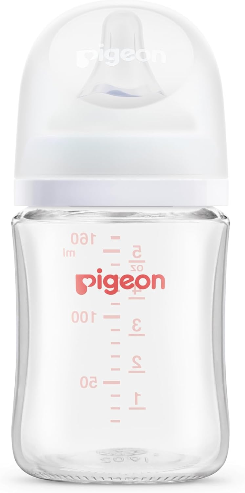 Pigeon Softouch 3 Baby Bottle Glass for 0+ Months Babies, BPA & BPS Free, 160Ml, 1 Pack