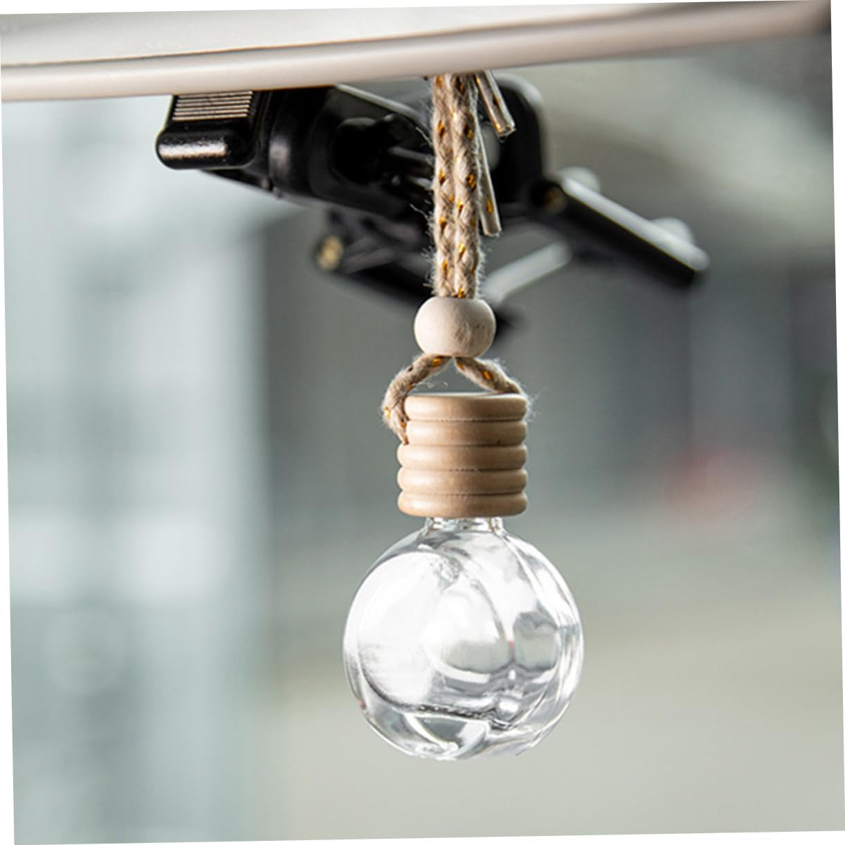 Ciieeo 3Sets Car Fragrance Diffusers Perfume Bottles Pendants Car Hanging Accessories Aromatherapy Perfume Diffuser 10Pcs*3 image number 1