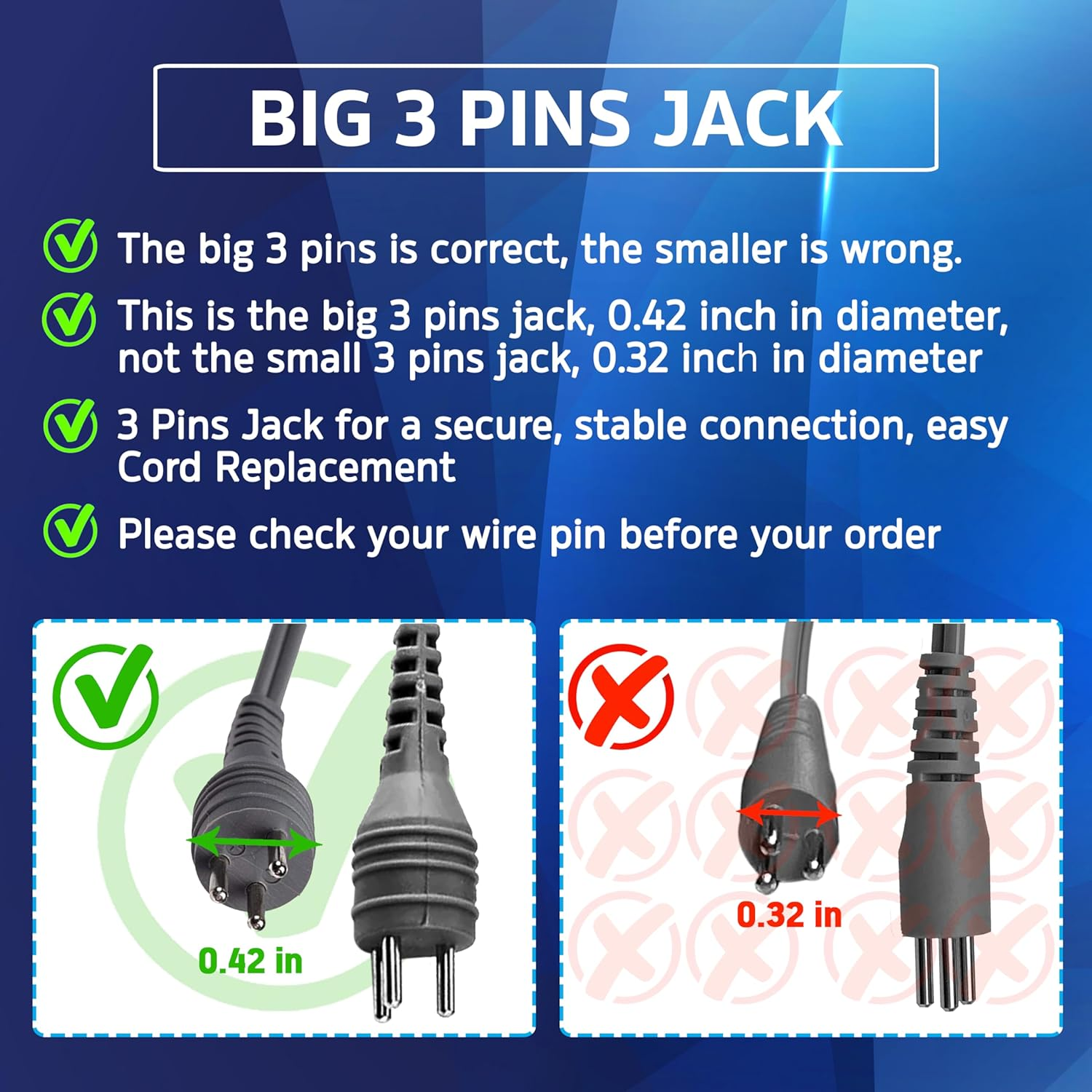 30.000RPM Professional Nail Drill Machine - Hand Drill for Nails - Replacement Nail Drill Handpiece Compatible with MP KP55, KP60, KP5000, UP-200 image number 5