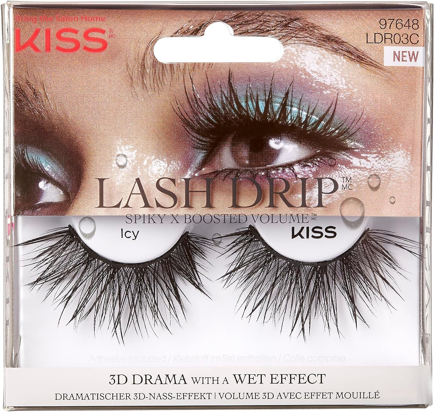 KISS Lash Drip Strip Lash - Icy